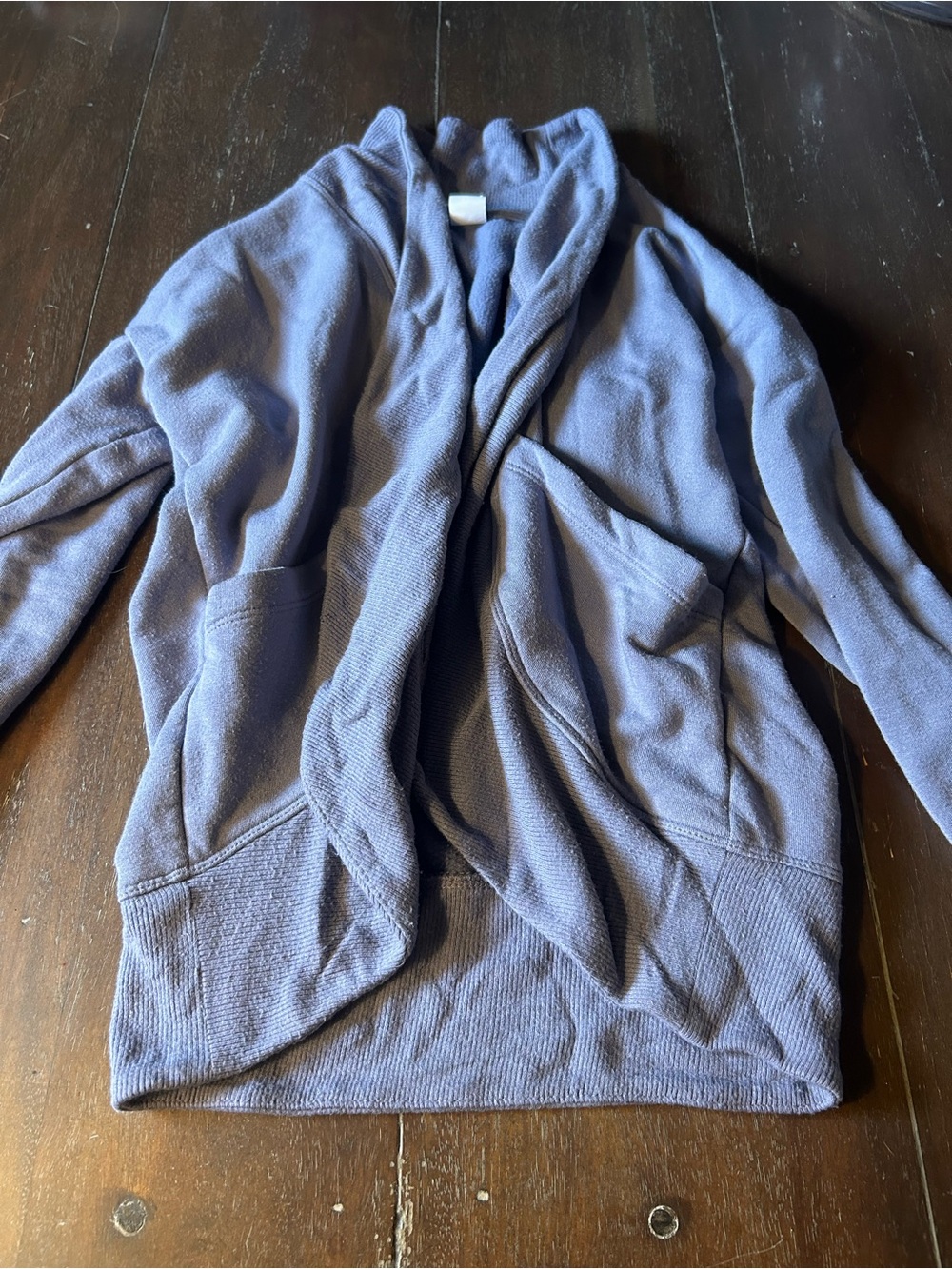 Athleta Girls' Shawl Collar Hoodie - Blue